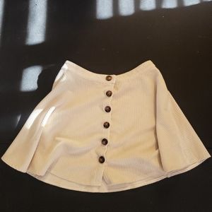 Corduroy skirt